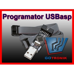 Programator USBasp AVR ATMEL ISP + taśma