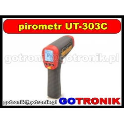 UT303C pirometr cyfrowy miernik tempearatury