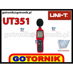 Sonometr miernik poziomu głośności UT351 UT-351