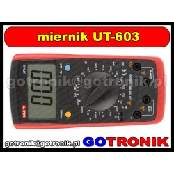 UT603 cyfrowy miernik RLC UT-603