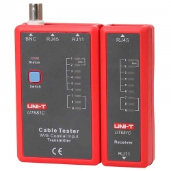 UT681C tester kabli sieciowych RJ45 RJ11 BNC