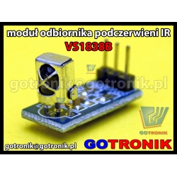 Moduł odbiornika podczerwieni IR VS1838B