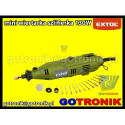 Mini wiertarka szlifierka EXTOL 130W