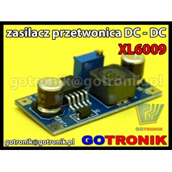 Mini zasilacz przetwornica DC DC XL6009 5-35V 4A