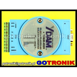 YDAM-4520 konwerter RS232 to RS422/RS485 z izolacją