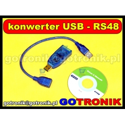 YN-485i konwerter z USB na RS-485 z izolacją