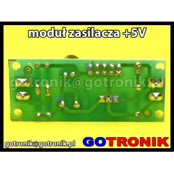 Zasilacz +5V - moduł ze stabilizatorem 7805