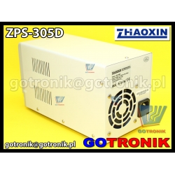 ZPS-305D zasilacz laboratoryjny 0-30V prąd 0-5A programowalny