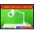 Lampa z lupą 5D (5 dioptrii) 90LED z podstawą na blat