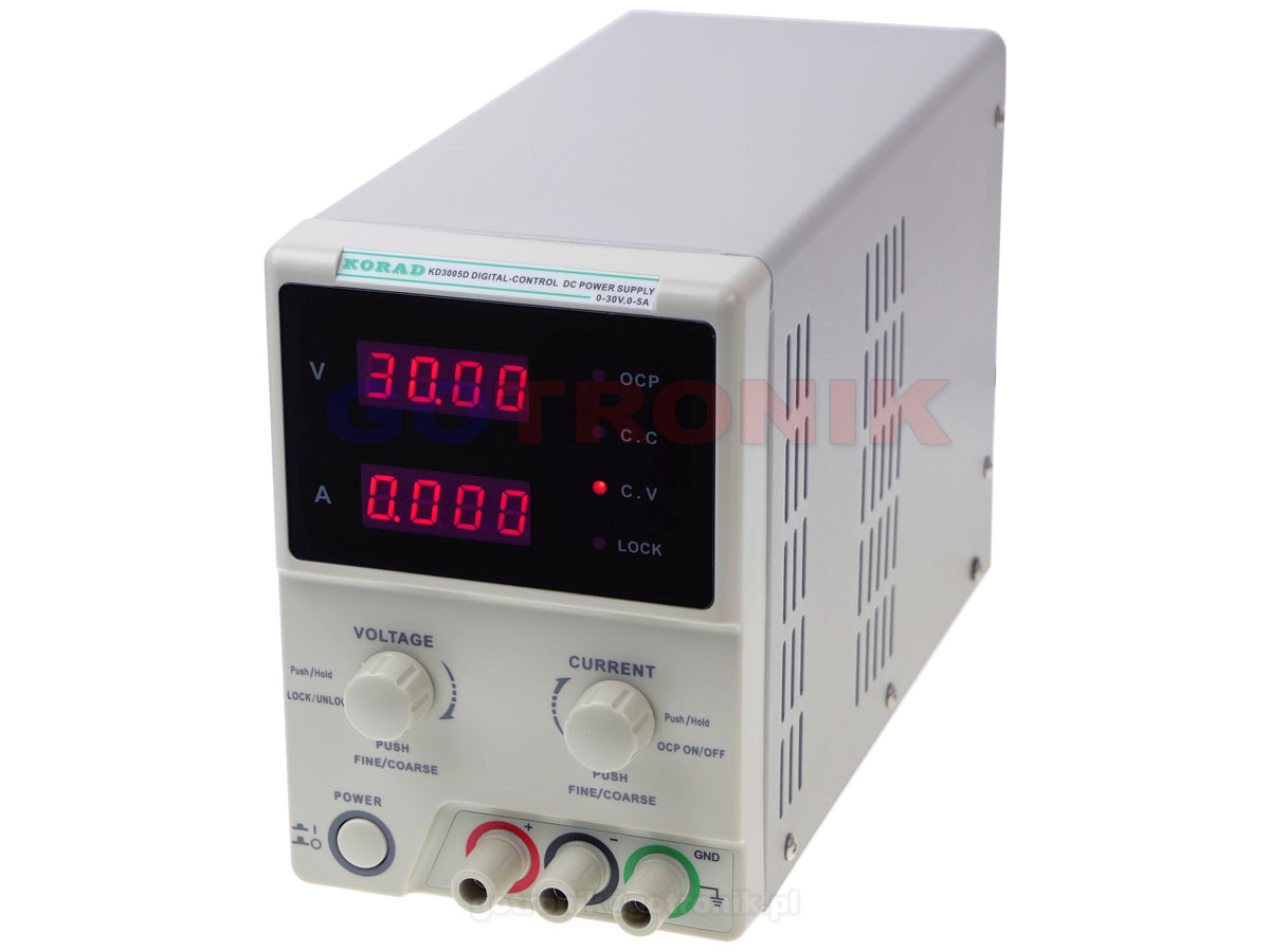 KD3005D zasilacz laboratoryjny 0-30V 0-5A 150W Korad