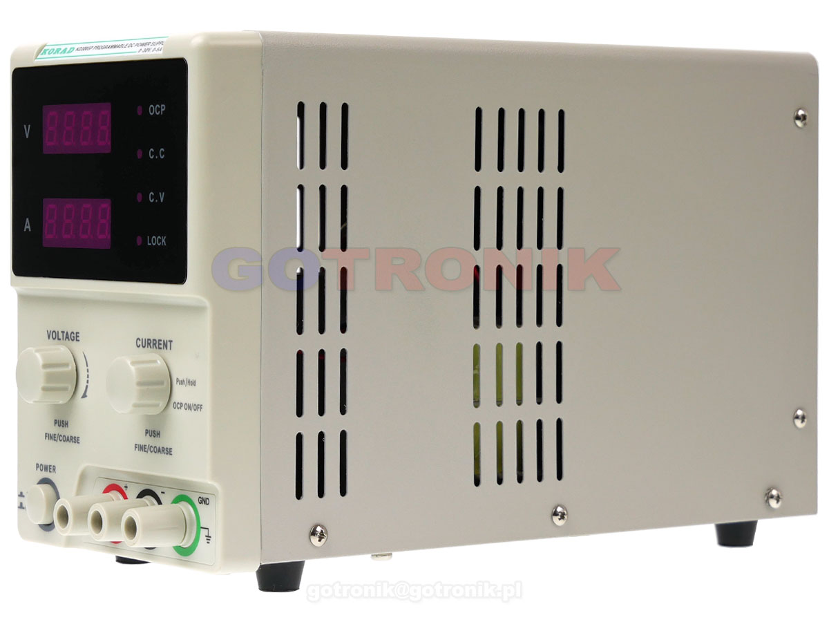 KD3005P zasilacz laboratoryjny 0-30V 0-5A 150W USB RS232 Korad