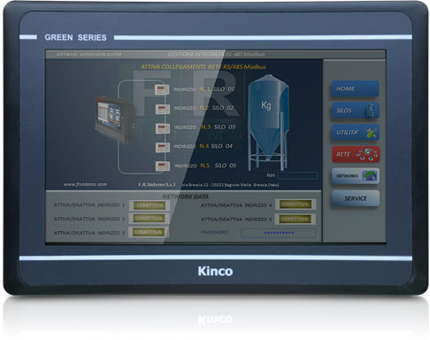 Kinco GL100E ethernet panel operatorski HMI do automatyki przemysłowej i sterowników PLC