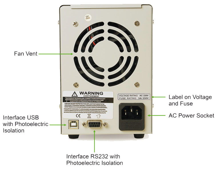 KD3005P zasilacz laboratoryjny 0-30V 0-5A 150W USB RS232 Korad