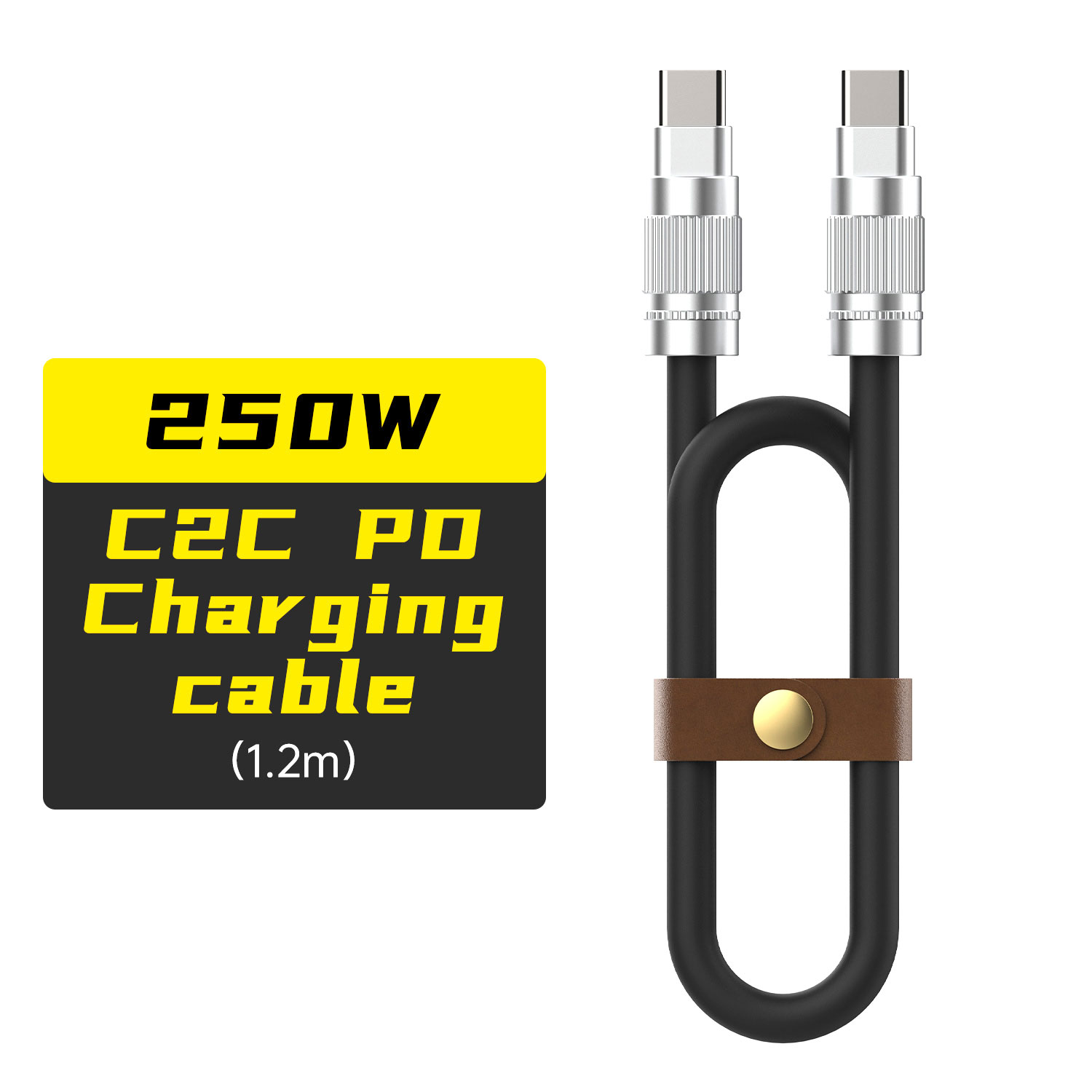 C2C przewód USB-C 1,2m 250W PD Power Delivery