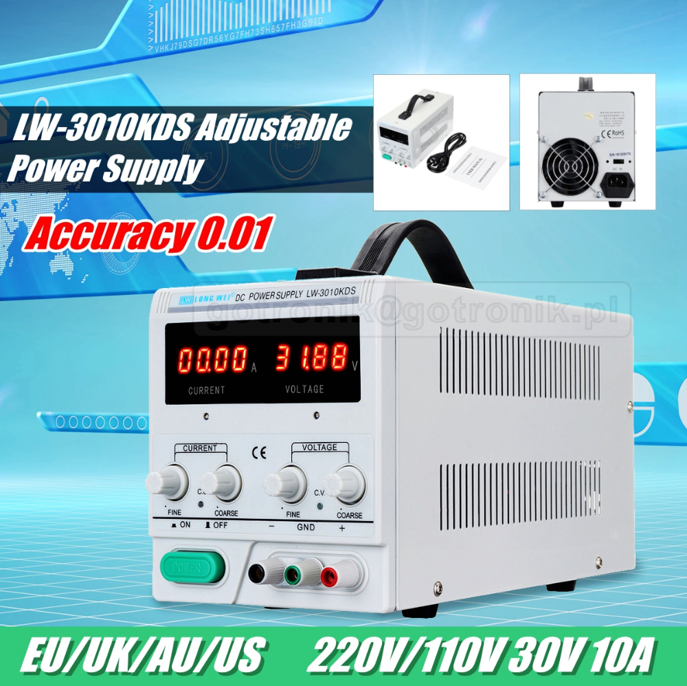 Zasilacz laboratoryjny LW-605KDS Long Wei
