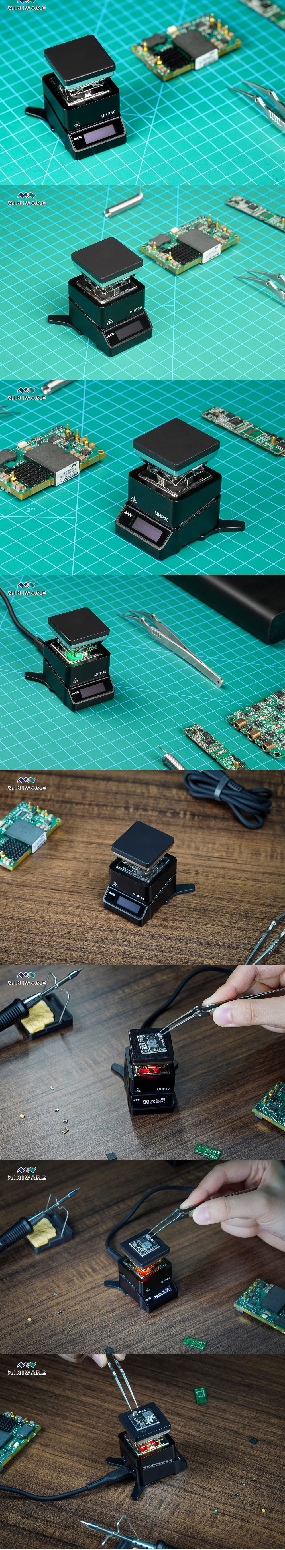 Preheater podgrzewacz MHP30 do elektroniki PCB MiniWave Miniware