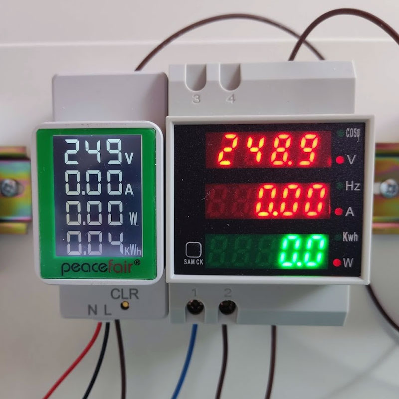 wielofunkcyjny cyfrowy miernik parametrów elektrycznych PZEM-008 Peacefair wersja AC 50-300V 100A