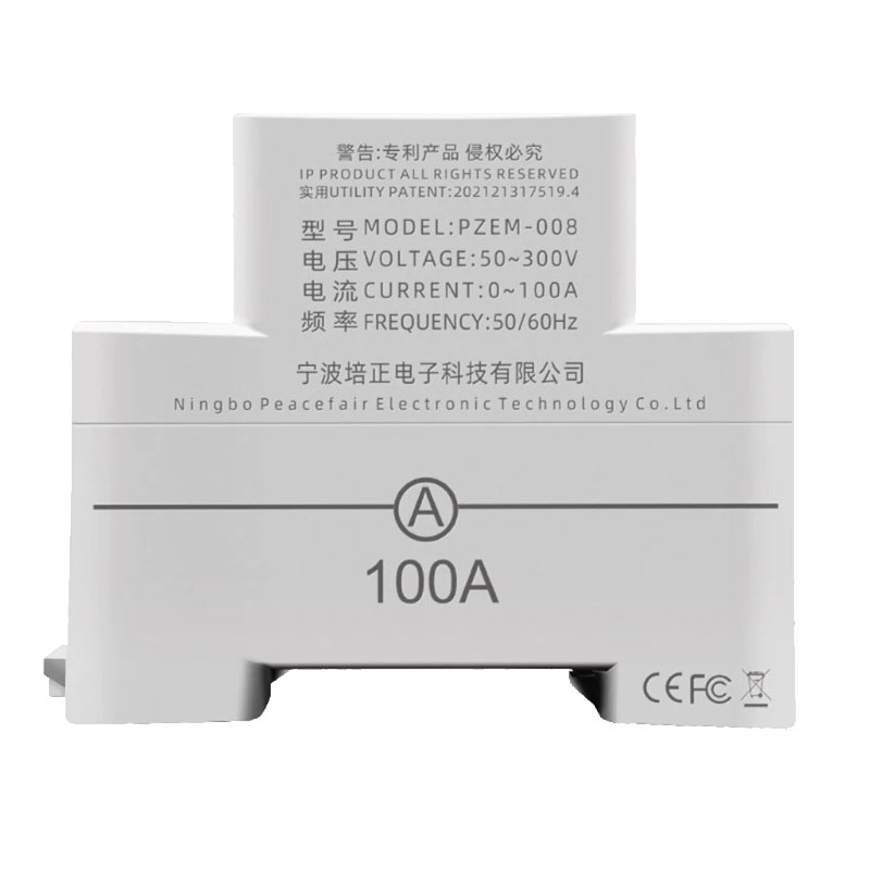 wielofunkcyjny cyfrowy miernik parametrów elektrycznych PZEM-008 Peacefair wersja AC 50-300V 100A