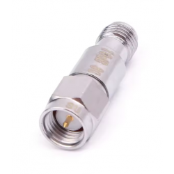Stały tłumik koncentryczny RF SMA 10dB 8GHz 2W 50Ω stal nierdzewna