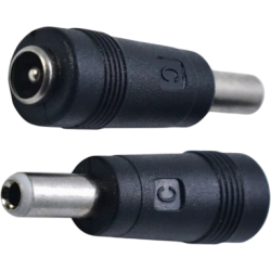Adapter DC gniazdo 2,1/5,5 - wtyk 2,5/5,5 EFP24 średnica 12mm Talvico