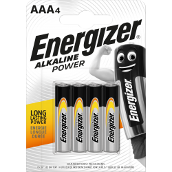 4 x Bateria alkaiczna ENERGIZER ALKALINE POWER LR03 AAA