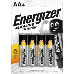 4 x Bateria alkaiczna ENERGIZER ALKALINE POWER LR6 AA