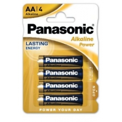 4 x Bateria alkaiczna PANASONIC ALKALINE POWER LR6 AA