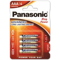 4 x Bateria alkaiczna PANASONIC PRO POWER LR03 AAA