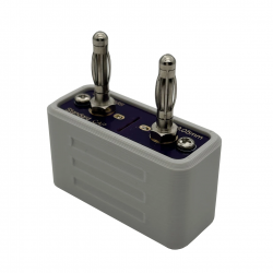 Kondensator wzorcowy kalibracyjny 1nF do multimetru i LCR  wtyk bananowy