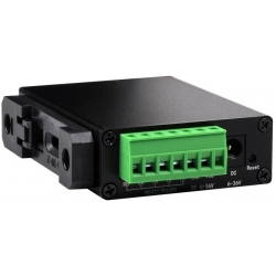Serwer szeregowy RS232/485/422 na RJ45 POE Ethernet na szynę DIN Waveshare