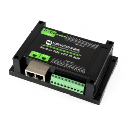 8-kanałowy moduł IO Modbus TCP/RTU PoE Waveshare
