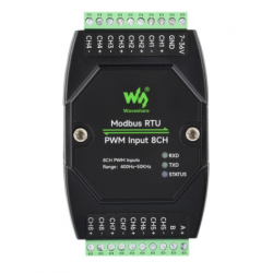 8-kanałowy moduł wejściowy PWM Modbus RTU RS485 Waveshare