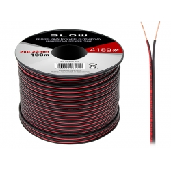 Przewód głośnikowy 2 x 0,22mm = 1 metr bieżący