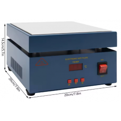 Stacja podgrzewcza preheater 200x200mm 800W 350°C CNCEST