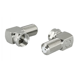 Adapter F wtyk - F gniazdo 75 Om Golden Loch