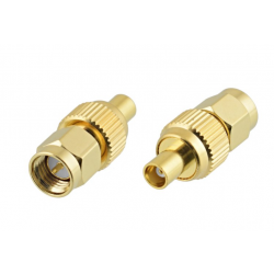 Adapter SMA wtyk - MCX gniazdo 50 Om Golden Loch