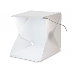 Namiot bezcieniowy LED + 2x tło fotograficzne AG302C