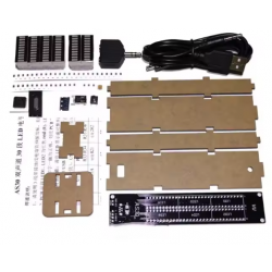 AS30 2-kanałowy wskaźnik poziomu dźwięku LED zestaw do samodzielnego montażu DIY KIT