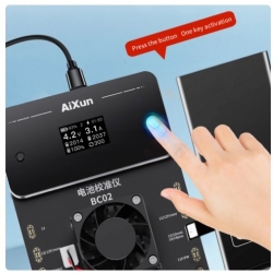 BC02 dwukanałowy kalibrator baterii do iPhone serii 11-14 tester akumulatorów Aixun