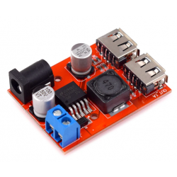 Przetwornica napięcia - ładowarka 2 x USB 5V