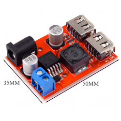 Przetwornica napięcia - ładowarka 2 x USB 5V