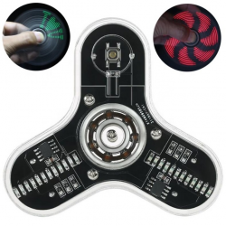 Fidget Spinner zestaw do lutowania SMD LED DIY
