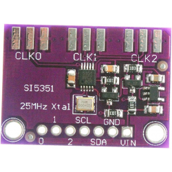 Generator sygnałowy Si5351A 160MHz interfejsem i2c