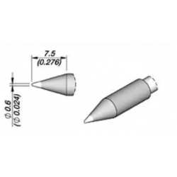 C245-937 grot do lutownic z kolbą T245 stożek gruby 0,6mm AIXUN