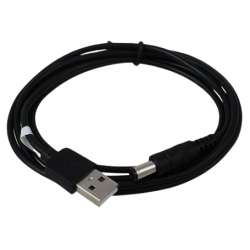 Przyłącze USB-A na wtyk DC 2.1/5.5mm 1.5m Vitalco