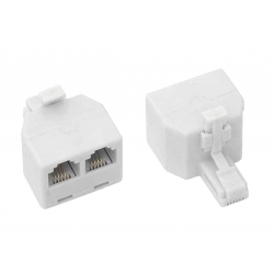 Adapter 4C wtyk - 2 x gniazdo E3912