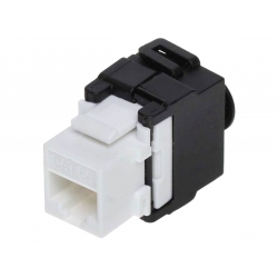 Gniazdo keystone RJ45 8P8C KAT6e E4049