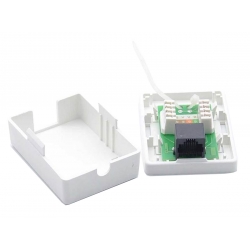 Gniazdo RJ45 8P8C Kat5e 1 portowe E5943