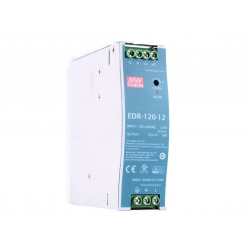 Zasilacz impulsowy na szynę DIN EDR-120-12 12V 10A 120W