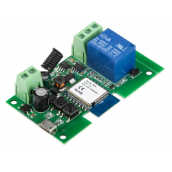 1-kanałowy moduł przekaźnika WiFi 7-32V AC/DC USB Tuya Smart Life